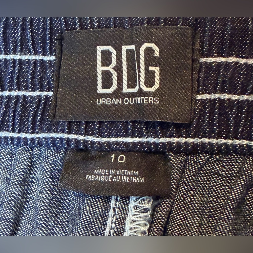 BDG Urban Outfitters Rih Extreme Baggy Cargo Jeans Y2K Retro Sz 10 - Picture 2 of 10